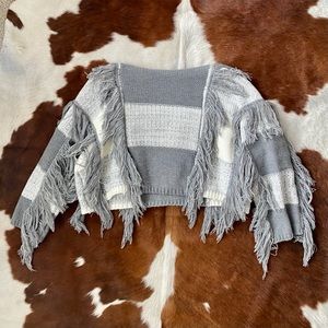 Chunky Fringe Sweater